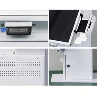 Machine à écran tactile de kiosque libre-service personnalisé Touchwo 21 pouces pour la commande d'enquête et le paiement avec fonction SDK