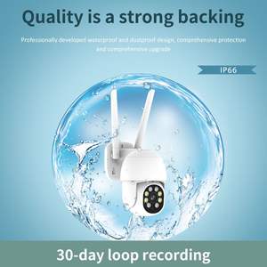 4MP图雅wi-fi PTZ IP摄像机运动检测，用于带夜视的室内室外闭路电视安全摄像机 - Product Image 2