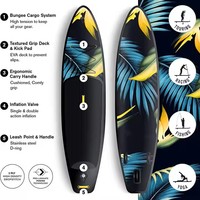 Planche à pagaie gonflable en gros OEM, prix d'usine, matériau Drop Stitch, planche à pagaie debout, planche de surf à pagaie