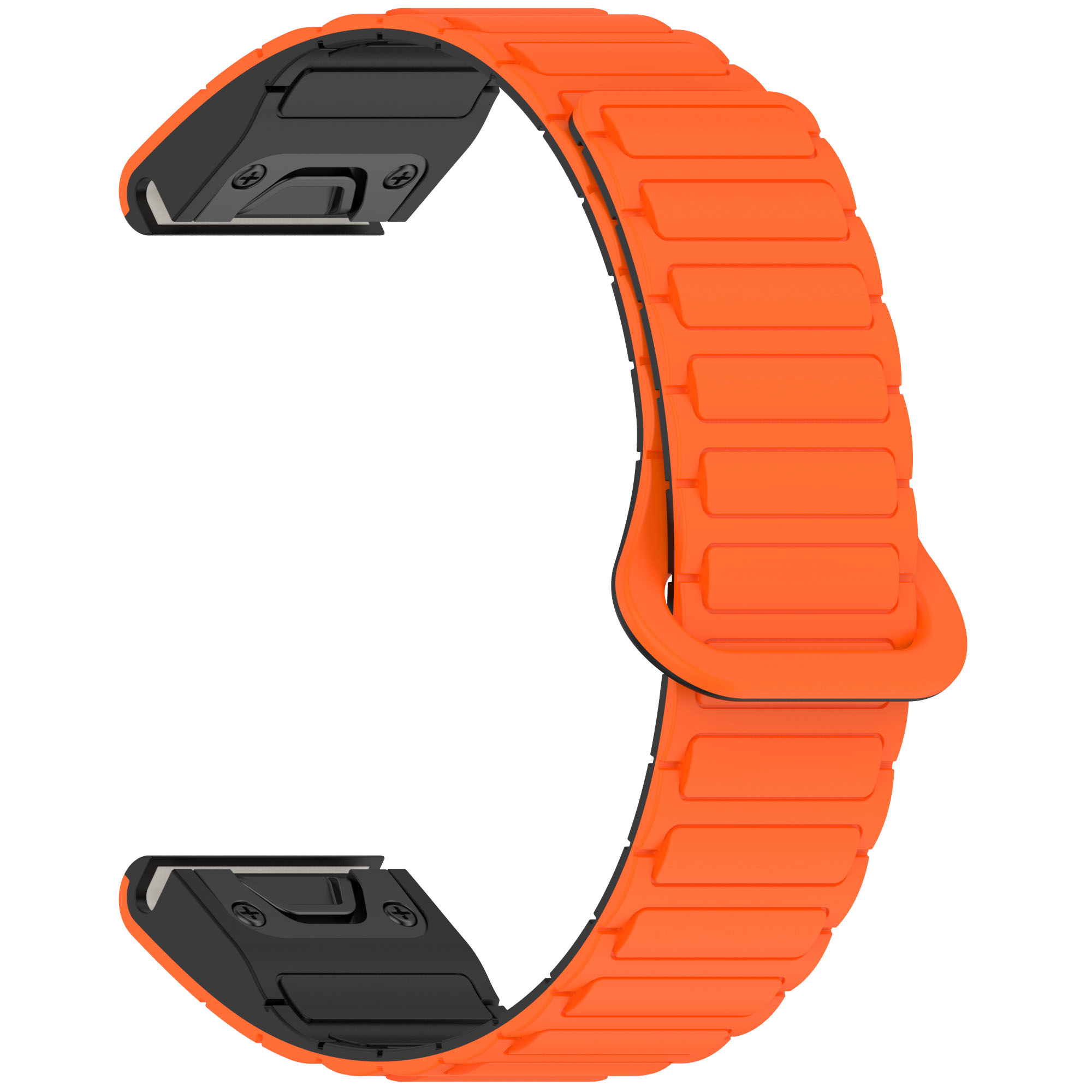 Orange et noir