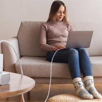 Charge rapide 140W Nylon USB-C vers cordon de chargeur magnétique à 3 câbles Compatible pour MacBook pro 14 16 2022 2023 année 6.6ft