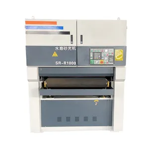 1000mm 1300mm Wood Industrial Heavy Duty MDF Solid Wood board Door Woodworking Wide Belt Sander Sanding Polishing Machine