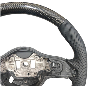 Volante de Fibra de Carbono <span class=keywords><strong>Mercedes</strong></span> AMG para Clase C, Clase E, Clase S, W205, W213, W222 - Línea AMG, Mejora de Rendimiento - Product Image 6