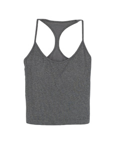 Camiseta sin mangas de punto acanalado ajustada con espalda en <span class=keywords><strong>Y</strong></span> <span class=keywords><strong>y</strong></span> tirantes finos, suave, transpirable, para uso diario, informal - Product Image 6