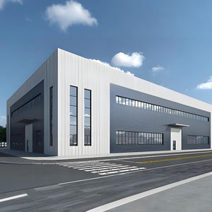 2024 hy מסגרת מתכת גלשן פופולרי מבנה פלדה תעשייתי טרומי מחסן תעשייתי - Product Image 5