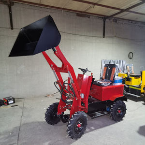 गर्म बिक्री बैटरी बिजली छोटे छोटे बगीचे फार्म का उपयोग व्हील फ्रंट लोडर 800 किलोग्राम कनाडा के लिए व्हील फ्रंट लोडर - Product Image 1