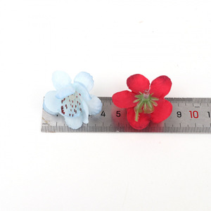 Jin Yuna - Horquilla con Flor de Melocotón Artificial de Seda, Decoración para el Cabello de Novia, Material para Manualidades - Product Image 2