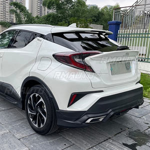 Accesorios de Fibra de Carbono y Plástico 2020, Cubierta Trasera con Alerón, 1 Pieza, Compatible con Toyota C-HR CHR 2016 2017 2018 2019 2020 - Product Image 3