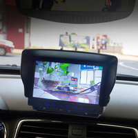 7in IPS Screen Quad Split Monitor DVR avec 1080P Caméras IP69 AI BSD Blind Spot Human Vehicles Detection Kit