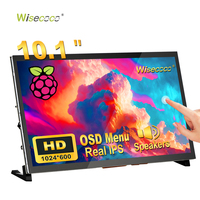 Pantalla Táctil LCD TFT-LCD IPS HD de 10.1 Pulgadas y 1024*600 Personalizada, Panel LCD de Alta Resolución para Raspberry PI