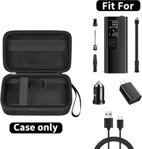 Étui de transport portable personnalisé pour pompe à air et gonfleur de <span class=keywords><strong>pneus</strong></span>, étui de rangement en EVA compatible avec compresseur d'air - Product Image 2