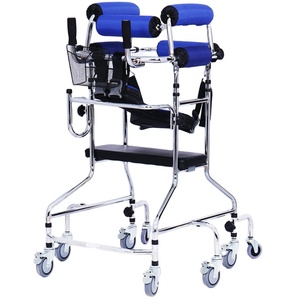 Déambulateur pour hémiplégie, aides à la marche en aluminium de haute qualité pour adultes et enfants, hauteur réglable - Product Image 4