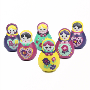 Bambola Matrioska Antistress Profumata a Lenta Risalita, Giocattolo Morbido per Bambini - Product Image 6