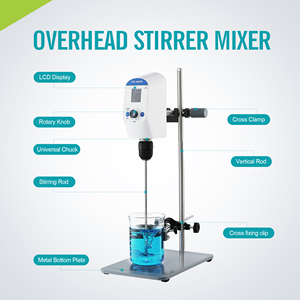 Lachoi High <b>Speed</b> Timing Lab Digital Agitator Laboratory Overhead Stirrer - Product Image 1