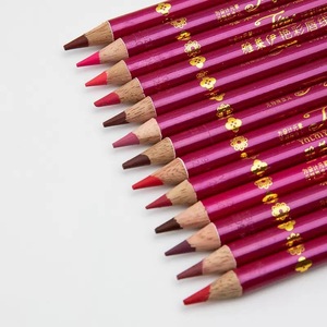 Lápiz Delineador de Labios Mate de Madera, 13 Colores, Resistente al Agua, Suave, Lápiz de Maquillaje para Labios, Venta al Por Mayor - Product Image 1