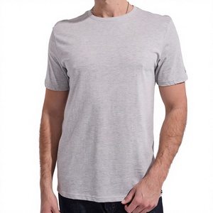 T-shirt Homme 2026 à Épaules Tombantes en Polyester/Coton Coupe Classique Séchage Rapide Respirant Personnalisable Vente en Gros Nouveauté - Product Image 1