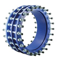 Joints de tuyaux en fonte ductile DN125 démontage du joint classe PN40 accouplement de commode pour raccords PVC de grand diamètre