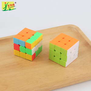 Cubo mágico Gyoung 3x3x3, juego de rompecabezas colorido para niños mayores de 3 años, juego de 6 piezas - Product Image 5