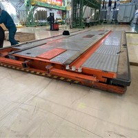 [Conforme a la normativa CE] Carro de Transporte con Ruedas Neumáticas de Control Remoto de Alta Resistencia, Capacidad de 60-1500 Toneladas