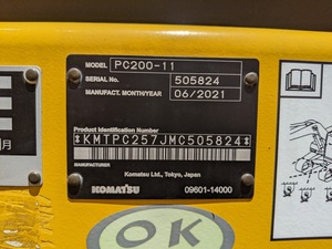 Excavadora Komatsu de Japón, modelo de calidad de alto rendimiento, #505824, mini excavadora Komatsu - Product Image 5