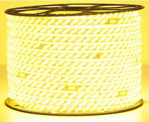 Super High Bright <b>LED</b> <b>Strip</b> <b>Light</b> Outdoor Waterproof 220V For Project Exterior Wall Indoor Living Room Ceiling <b>Warm</b> White <b>Light</b> - Product Image 1