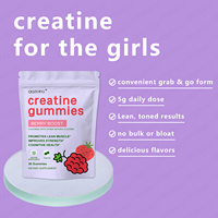 Gummies de créatine LDJ OEM avec créatine monohydrate pour soutenir l'entraînement, la croissance musculaire, la force et la santé cognitive