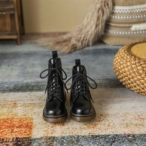 2022 New Women's Shoes Simple Fashion Style Leather Short Boots - Product Image 3