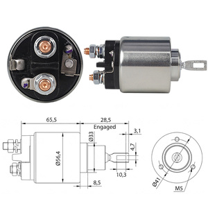 Nuovo Solenoide di Avviamento KD SOLENIOD ZM573 per AUD/FIAT <span class=keywords><strong>Tempra</strong></span> e <span class=keywords><strong>SEAT</strong></span> Cordoba - Product Image 1