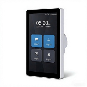 Interruptor de Luz Inteligente LANBON L10 con Pantalla LCD Grande, Iconos Personalizables, 1/2/3/4 Canales, WiFi 2.4GHz, Zigbee, Compatible con <span class=keywords><strong>Alexa</strong></span>/Google Home, Activación por Movimiento - Product Image 1