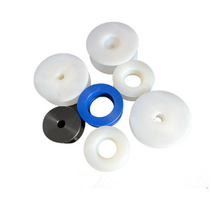 566 Nylon Bearing <b>Wheels</b> H Type White Pa66 Pulleys For Conveyor Equipment Multiple Sizes And Colors Available - Product Image 1