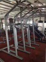 ST-4043 Equipo de Gimnasio Comercial: Máquina Vertical para Elevación de Rodillas, Estación de Dominadas y Elevación de Piernas