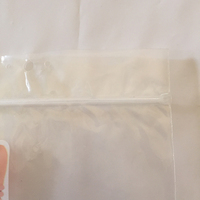Recycler personnalisé propre logo imprimé transparent LDPE ziplock transparent vêtements sous-vêtements emballage sac en plastique
