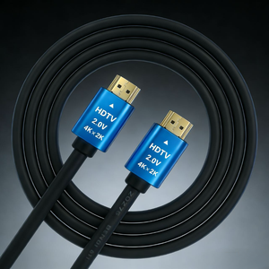 สาย HDMI 2.0 ความละเอียด 4K ความเร็วสูง 60Hz สาย HDMI ยาว 1.5 เมตร ชุบทอง สำหรับทีวี <span class=keywords><strong>จ</strong></span>อภาพ แล็ปท็อป โปรเ<span class=keywords><strong>จ</strong></span>คเตอร์ PS5 <span class=keywords><strong>Xbox</strong></span> - Product Image 1