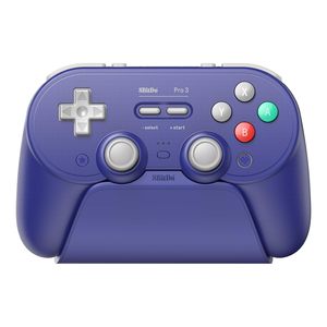 8BitDo Pro 3 Gamepad Turbo Hall Effect Triggers 2.4G Wireless <strong>Controller</strong> Charging Station for 2 <strong>PC</strong> for One Steam Deck - Product Image 1