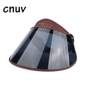Grande de alta calidad de pvc viseras tapas de paja sombreros de Sol de moda de verano de viseras tapa - Product Image 6