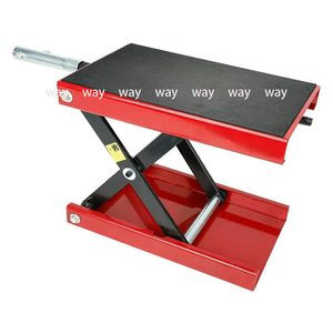 500KG 1100LBS moto Jack outils de réparation professionnels Center ciseaux ascenseur support de travail pour moteur vélo et VTT - Product Image 5