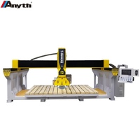 Máquina de Corte y Procesamiento de Granito, Piedra Artificial, Cuarzo y Mármol, Multifuncional, Sierra CNC de 5 Ejes