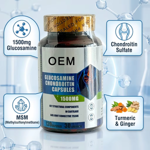 Capsules de soutien articulaire de haute qualité, mélange de glucosamine, chondroïtine et MSM, complément articulaire en marque privée, usine de fabrication - Product Image 3