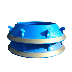 Pièces de rechange pour concasseur à cône Mn18 Cr26 : Cuve concave et manteau pour équipement de concassage de quartz et de granit - Product Image 2