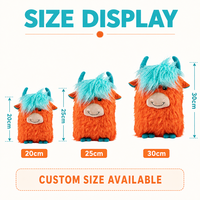 Jouet en peluche pour animaux de compagnie en coton, motif bouc mignon, fourni directement par l'usine, fabricant OEM ODM, jouet pour chien et chat, marque privée, emballage personnalisé avec logo