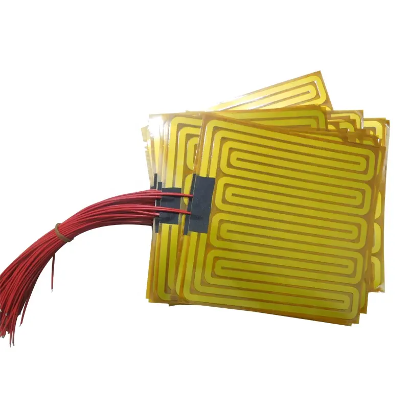 120v 50w 히터 접착 kapton 필름 열 히터 플라스틱 필름 가황