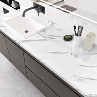ORON Papier peint autocollant en vinyle à décoller et à coller Papier peint autocollant mural en marbre 3D pour mur 23.5 pouces x 196.7 pouces