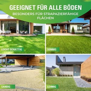 Gazon synthétique naturel haute résistance pour sports, germination rapide, usage domestique et jardin, 10 kg, écologique, marque Fun, style campagnard - Product Image 5