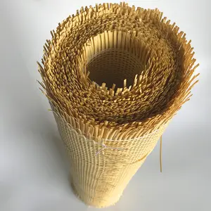 Sıcak satış 100% doğal rayon örgü el örgü rattan rulo rattan webibing arfurniture mobilya rattan kamışı dokuma rulo