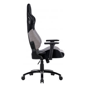 2025 sedia da gioco ergonomica regolabile grigio nero 3D braccioli reclinabili massaggio pieghevole supporto lombare girevole - Product Image 5