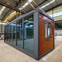 Maison préfabriquée moderne en kit pour jardin, maison préfabriquée en conteneur pour bureau et hôtel