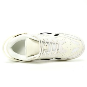 Chaussures de sport décontractées pour hommes de haute qualité, respirantes, en mesh, à lacets, couleur blanche, pour la course et la marche, anti-odeur - Product Image 4