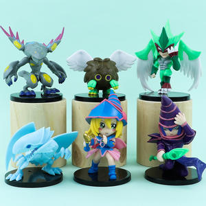 Jouet de Magicien Noir <span class=keywords><strong>Yu</strong></span> <span class=keywords><strong>Gi</strong></span> <span class=keywords><strong>Oh</strong></span>, Figura, Figura en PVC, pour Attrape, Boîte à Oeufs, Machine de Jeu Gashapon, <span class=keywords><strong>6</strong></span> Pièces - Product Image 6