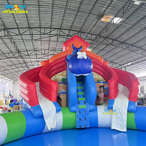 <span class=keywords><strong>Parc</strong></span> aquatique gonflable avec piscine, centre de jeux aquatiques commercial, grande structure de jeux d'été en plein air pour enfants <span class=keywords><strong>et</strong></span> adultes - Product Image 5