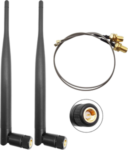 <span class=keywords><strong>Antena</strong></span> Omni 915MHz LoRa <span class=keywords><strong>Antena</strong></span> Interior 2dBi Ganancia Vertical IPX <span class=keywords><strong>Cable</strong></span> 2 piezas Amplificador de señal de teléfono <span class=keywords><strong>celular</strong></span> Enrutador de alta potencia - Product Image 1